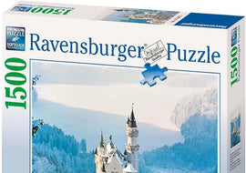 Ravensburger - Neuschwanstein Castle in Winter 1500 Pieces