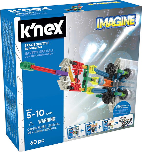 K'NEX 17021 Imagine Set Space Shuttle 60 Pieces