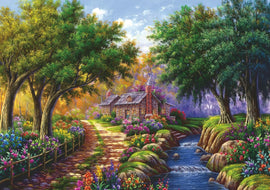 Ravensburger - Cottage by the River 1500 Pieces