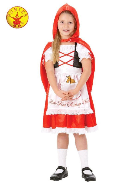 LITTLE RED RIDING HOOD COSTUME, CHILD - SIZE - ToyRoo