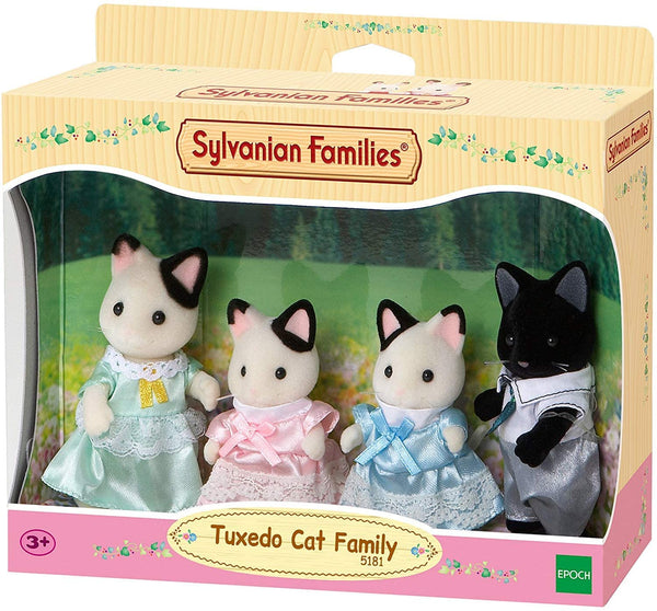 Sylvanian Families -Tuxedo Cat Family (SF-5181)