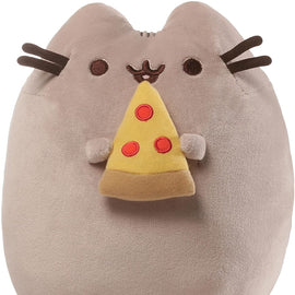 GUND Pusheen Snackables Pizza Plush Stuffed Animal Cat, 24cm