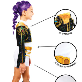 K-POP DEMON HUNTERS RUMI GOLD COSTUME, CHILD
