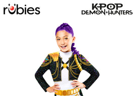 K-POP DEMON HUNTERS RUMI GOLD COSTUME, CHILD
