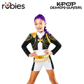 K-POP DEMON HUNTERS RUMI GOLD COSTUME, CHILD