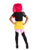 K-Pop Demon Hunters Mia kids costume – yellow skirt, printed crop top and leggings inspired by the Netflix animated movie.

Kids Mia K-Pop Demon Hunters costume featuring yellow skirt, printed top, attached leggings and pink charm accessory.

Mia K-Pop Demon Hunters costume crop top close-up with digital print and short sleeves.

Yellow skirt with attached printed leggings from Mia K-Pop Demon Hunters kids costume.

Mia K-Pop Demon Hunters costume accessories including felt neckpiece with printed gem and pi