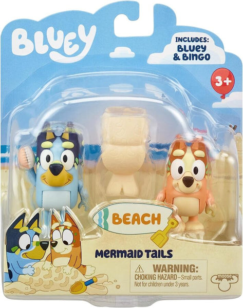 Bluey S9 Bluey Figure 2 Pack Mermaid Tails