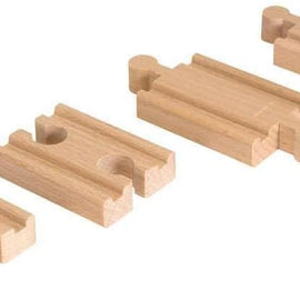 BRIO 33393 Mini Straight TrackPack 4 Pieces
