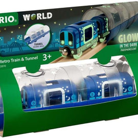 BRIO - Metro Train & Tunnel 3 Pieces 33970