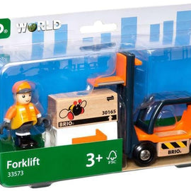 BRIO 33573 - Forklift 4 Pieces