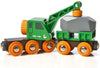 BRIO 33698 - Clever Crane Wagon 4 Pieces