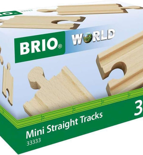 BRIO - Mini Straight Tracks 4 Pieces 33333