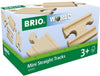 BRIO - Mini Straight Tracks 4 Pieces 33333