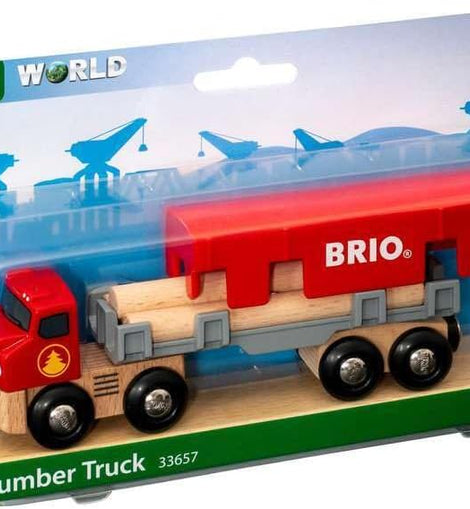 BRIO 33657 - Lumber Truck 6 pieces