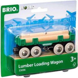 BRIO - Lumber Loading Wagon 4 Pieces 33696