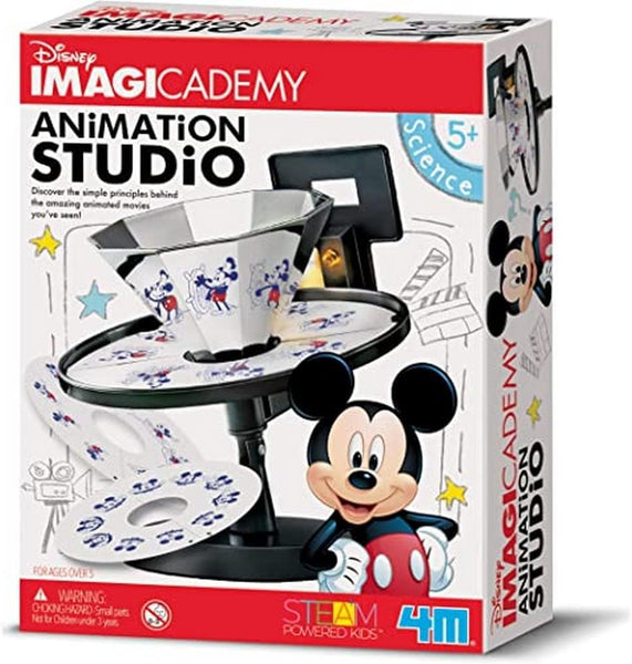 "4M Disney Animation Studio Kit for kids, educational science and exploration STEM toy for learning animation principles."