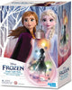 Box of Disney Frozen Magic Light Bulb with characters Anna and Elsa on a snowy background
