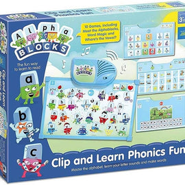 Alphablocks Clip & Learn Phonics Fun Learning Toy