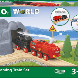 BRIO - Steaming Train Set 24 Pieces 36017