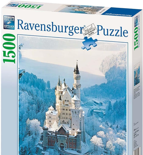 Ravensburger - Neuschwanstein Castle in Winter 1500 Pieces