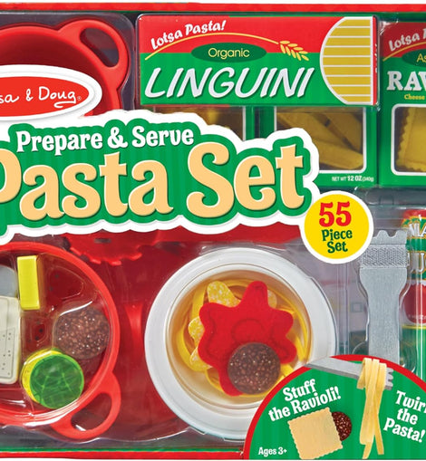 Melissa and Doug 9361 - Prepare & Serve Pasta Set