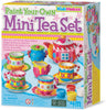 Box of 'Paint Your Own Mini Tea Set' craft kit by 4M
