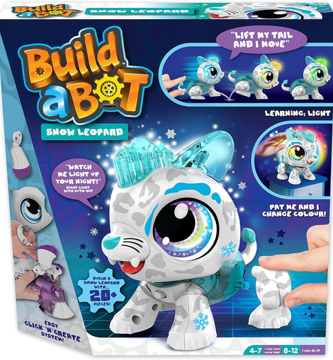 Build a Bot Snow Leopard Learning Toy