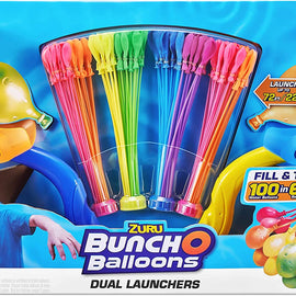 Zuru Bunch O Balloons Launcher 2 Pack with 130+ Neon Water Balloons