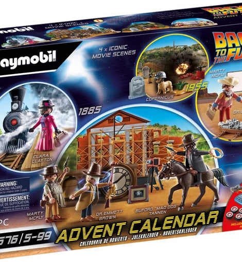 Playmobil 70576 - Advent Calendar Back to the Future