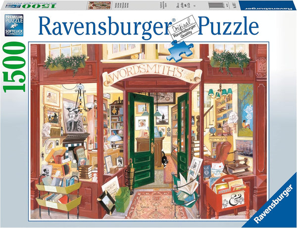 Ravensburger - Wordsmiths Bookshop Puzzle 1500 Pieces