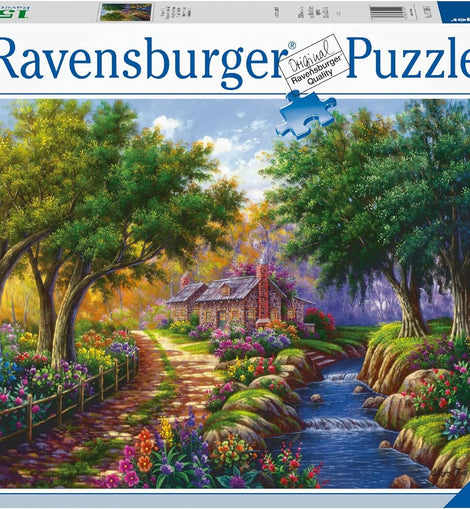 Ravensburger - Cottage by the River 1500 Pieces