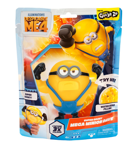 Despicable Me 4 Heroes of Goo Jit Zu Gooey Mega Minion Dave