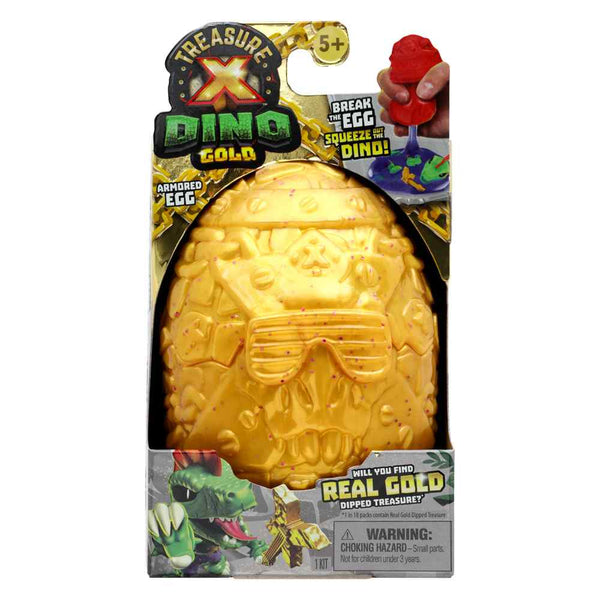 Treasure X Dino Gold S4 Dino Egg Single Pack Assorted