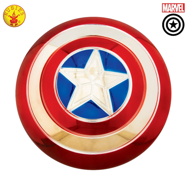 CAPTAIN AMERICA ELECTROPLATED METALLIC SHIELD -12 Inch
