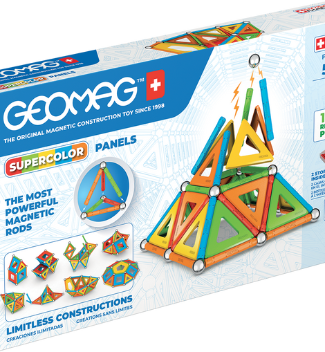 Geomag Supercolor Panels Recycled 78 pcs