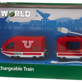 Brio 33746 Travel Rechargeable Train, 4 Pieces Train