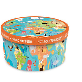Scratch Europe PUZZLE ANIMALS OF THE WORLD 100 pcs