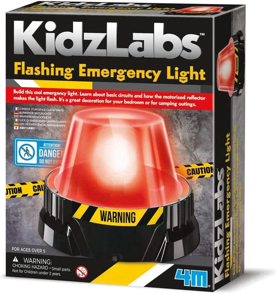 4M KidzLabs Flashing Emergency Light