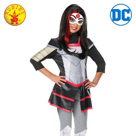 KATANA DC SUPERHERO GIRLS DELUXE COSTUME, CHILD - LICENSED COSTUMES - ToyRoo