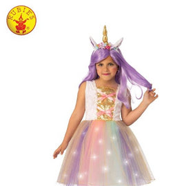 UNICORN LIGHT UP TUTU COSTUME, CHILD