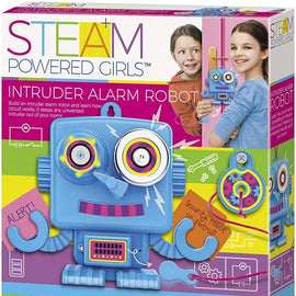 4M STEAM Powered Girls Intruder Alarm Robot