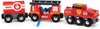 BRIO Rescue Firefighting Train, 4 Pieces Train Set - 33844