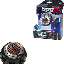 SpyX X Roll-in Voice Bomb Recorder with Motion Alarm Toy