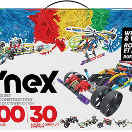 k'nex - Wings and Wheels 30 Model 500 Pieces