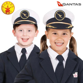 QANTAS PILOT'S HAT - CHILD - LICENSED COSTUME - ToyRoo