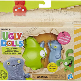 Uglydolls BABO & Squish &-Go Sharwhal, 2 Toy Figures with Accessories