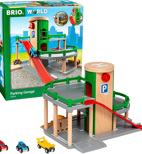 Brio 33204 Parking Garage, 7 Pieces Train Set