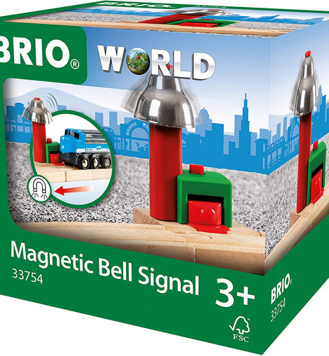 Brio Magnetic Bell Signal Train Set - BRI33754