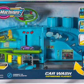 Micro Machines Core Playset, Car Wash Station  (Expandable and Connectable)