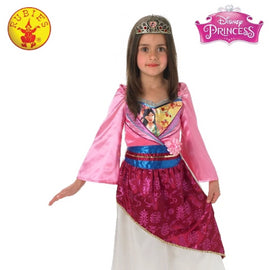 MULAN SHIMMER DELUXE COSTUME, CHILD-LICENSED COSTUME - ToyRoo